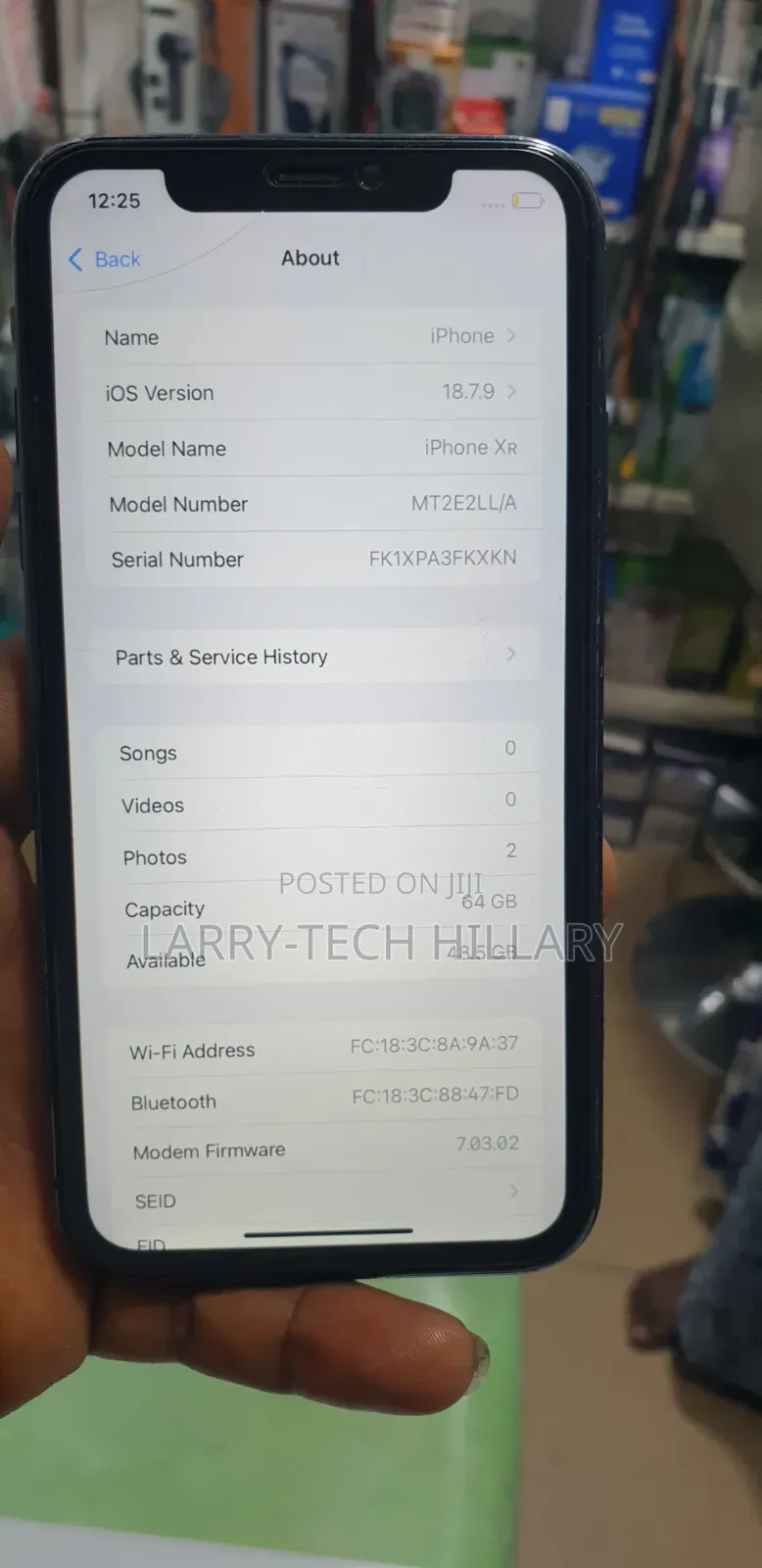 Apple iPhone XR 64 GB Black