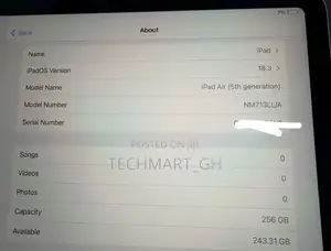 Apple iPad Air (2022) 256 GB Silver