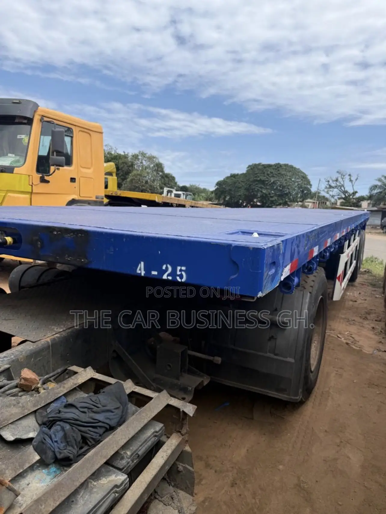 Flat Bed Trailer 3 Axil Brand New
