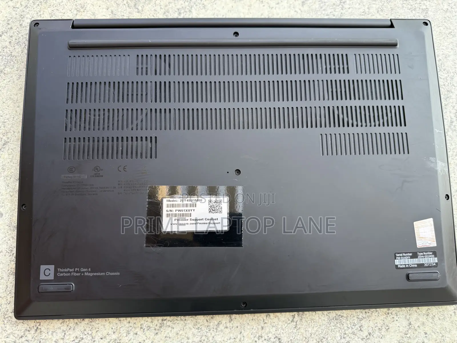 Laptop Lenovo ThinkPad P1 Gen4 32GB Intel Core i7 SSD 1T