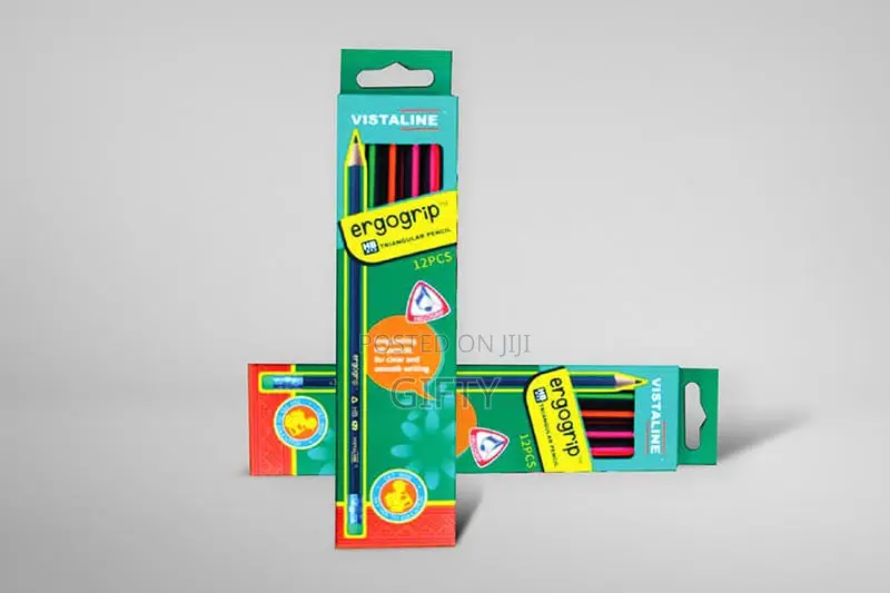 Pencil - Vistaline Ergogrip HB Pencil (12pcs/Pack)