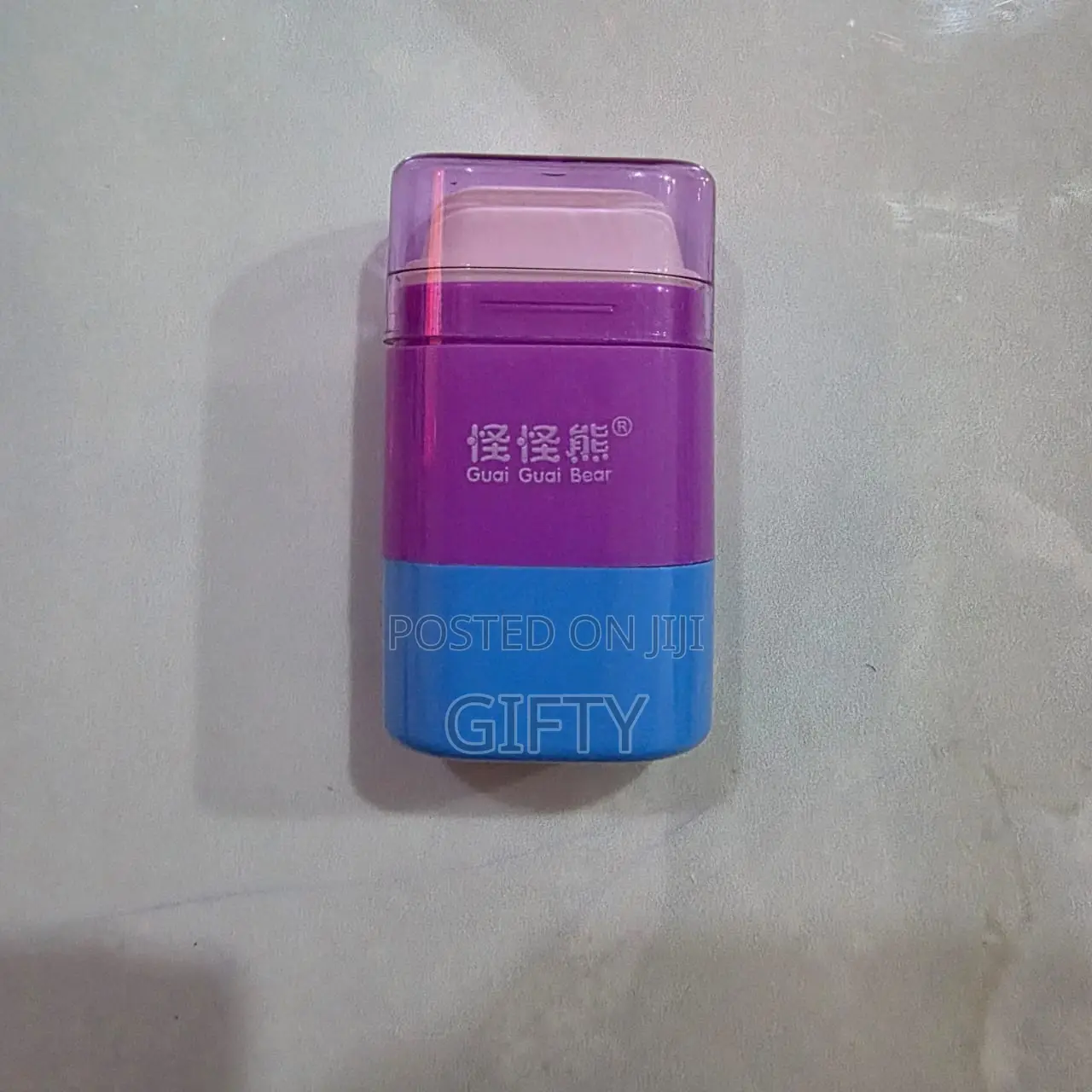 Sharpener & Eraser 2-in-1 – Guai Guai Bear (24pcs/Pack)