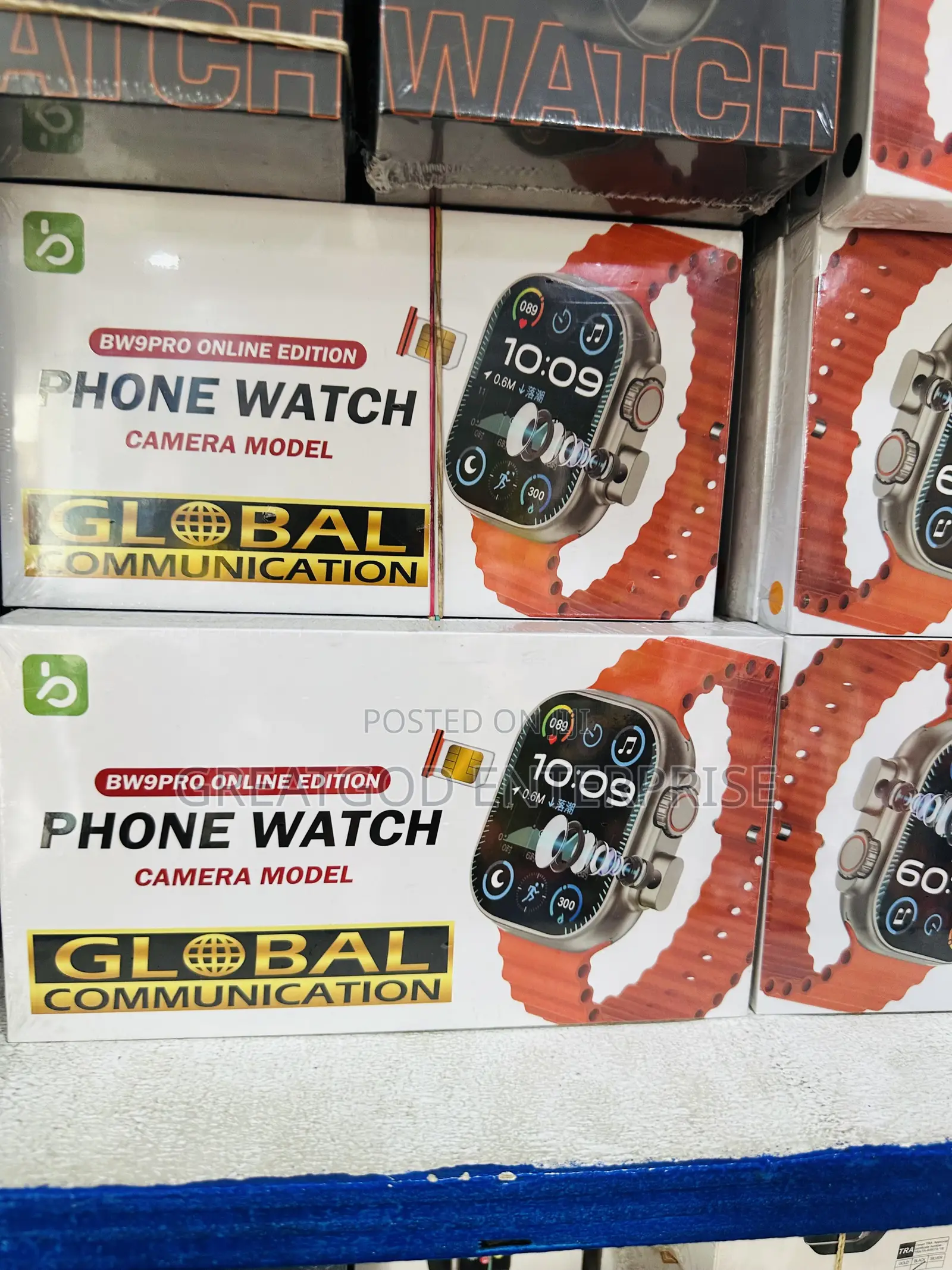 BW9 Pro Online Edition Phone Watch (Camera Model)