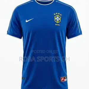 1998-00 Brazil Retro Away Jersey