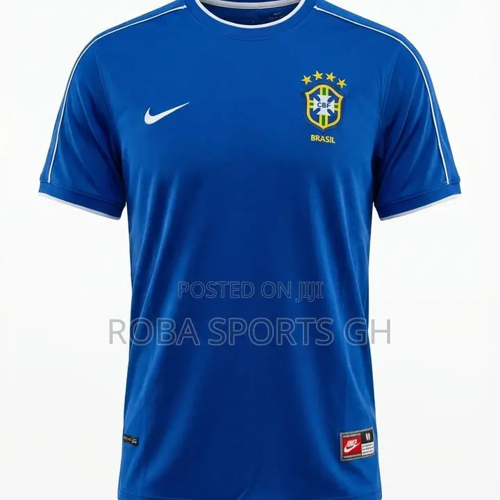1998-00 Brazil Retro Away Jersey