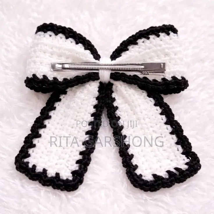 Crochet Hair Clips