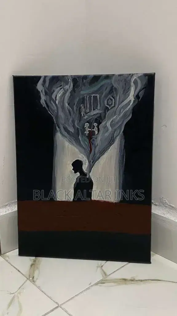 Original Acrylic Painting – The Things I Never Said | 30×40cm