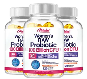 Women's RAW Probiotic 100 Billion CFU - Prebiotics, Digestive Enzymes