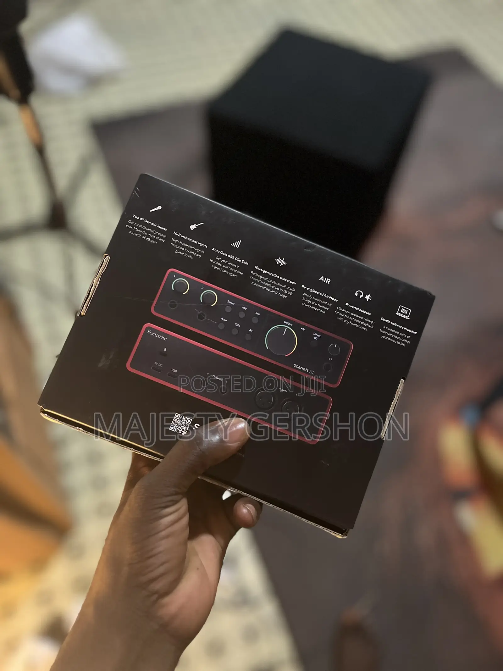 Focusrite 2i2 4th Gen Audio Interface / Sound Card