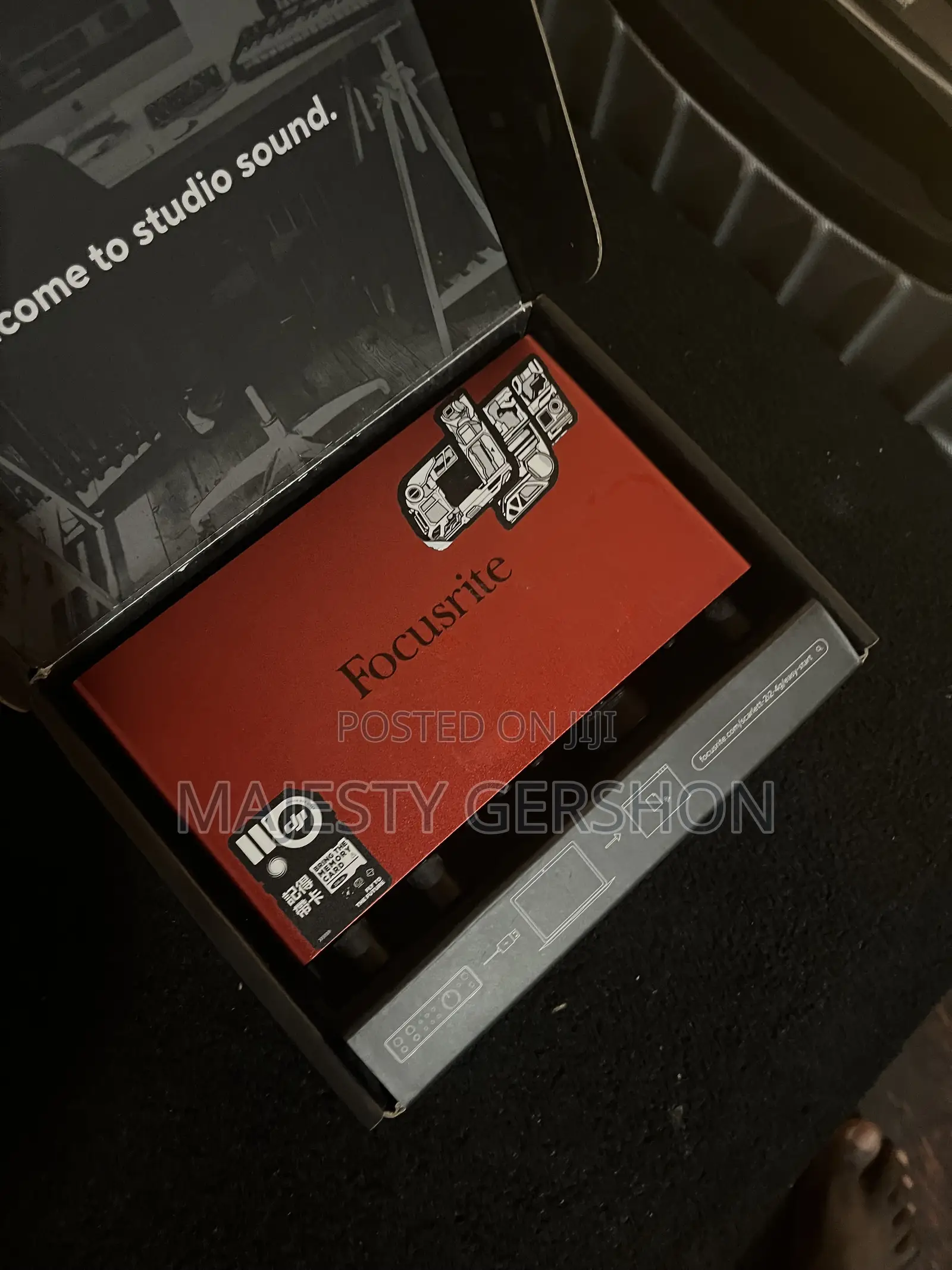 Focusrite 2i2 4th Gen Audio Interface / Sound Card