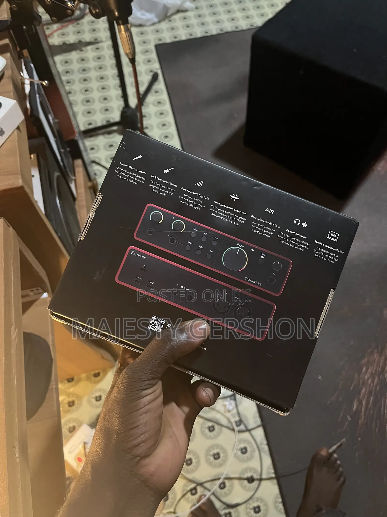 Focusrite 2i2 4th Gen Audio Interface / Sound Card