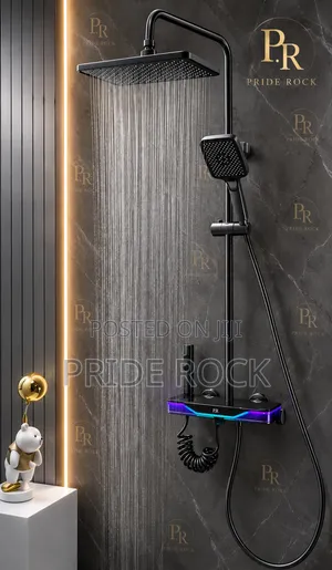 Quality Four in One Led Shower Pole, Rain Shower, Piano Shower