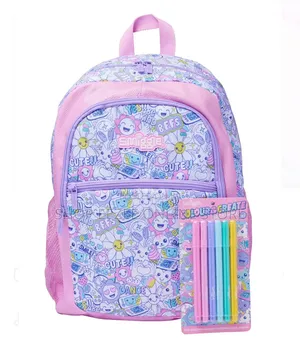 Smiggle Play Zone DIY Backpack – Pink | School Bag