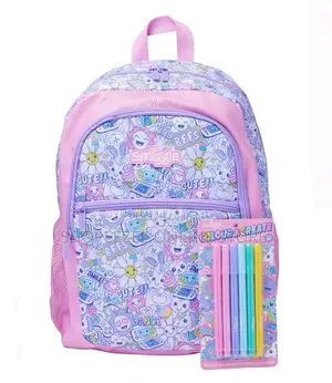 Smiggle Play Zone DIY Backpack – Pink | School Bag
