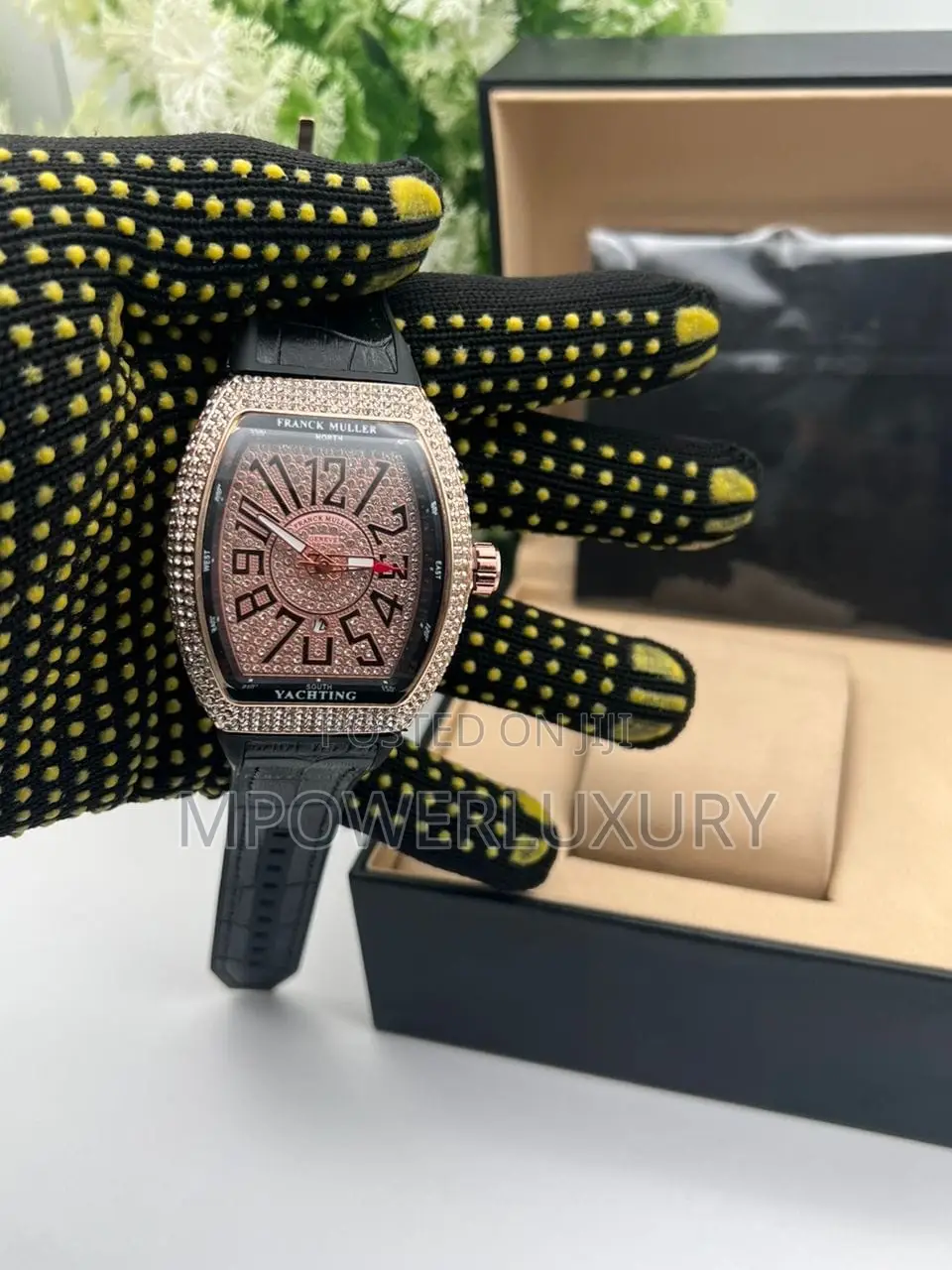 Franck Muller Yachting Vanguard - Iced Out Edition