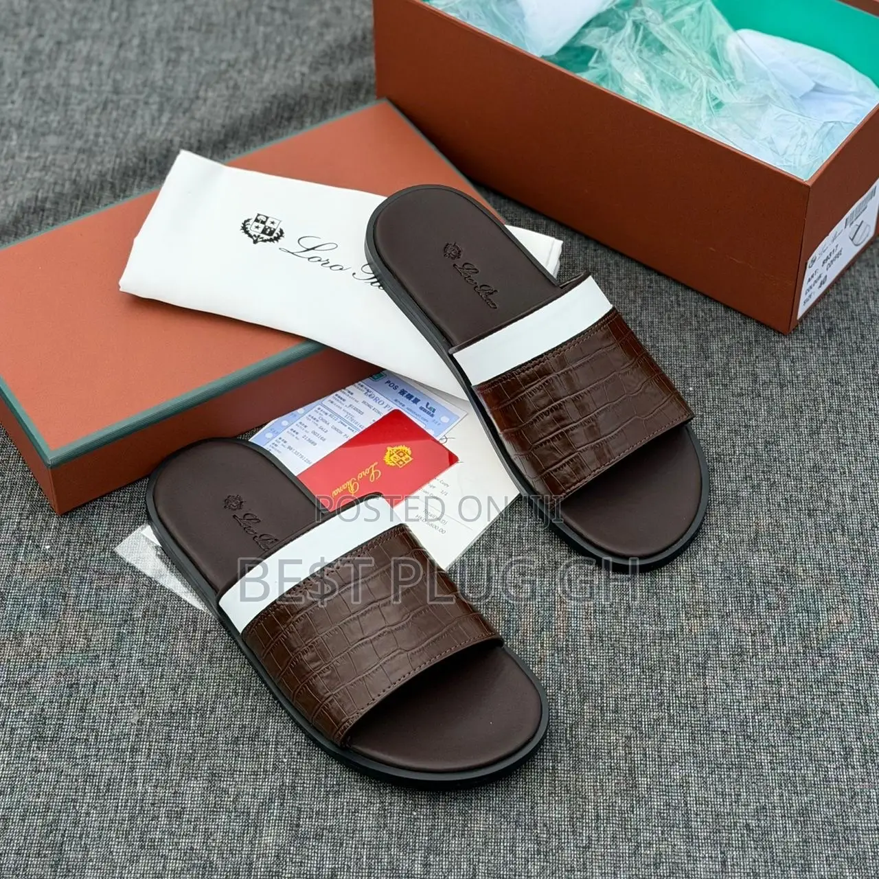 Man Palm Slippers