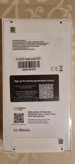 New Samsung Galaxy A36 256 GB Black
