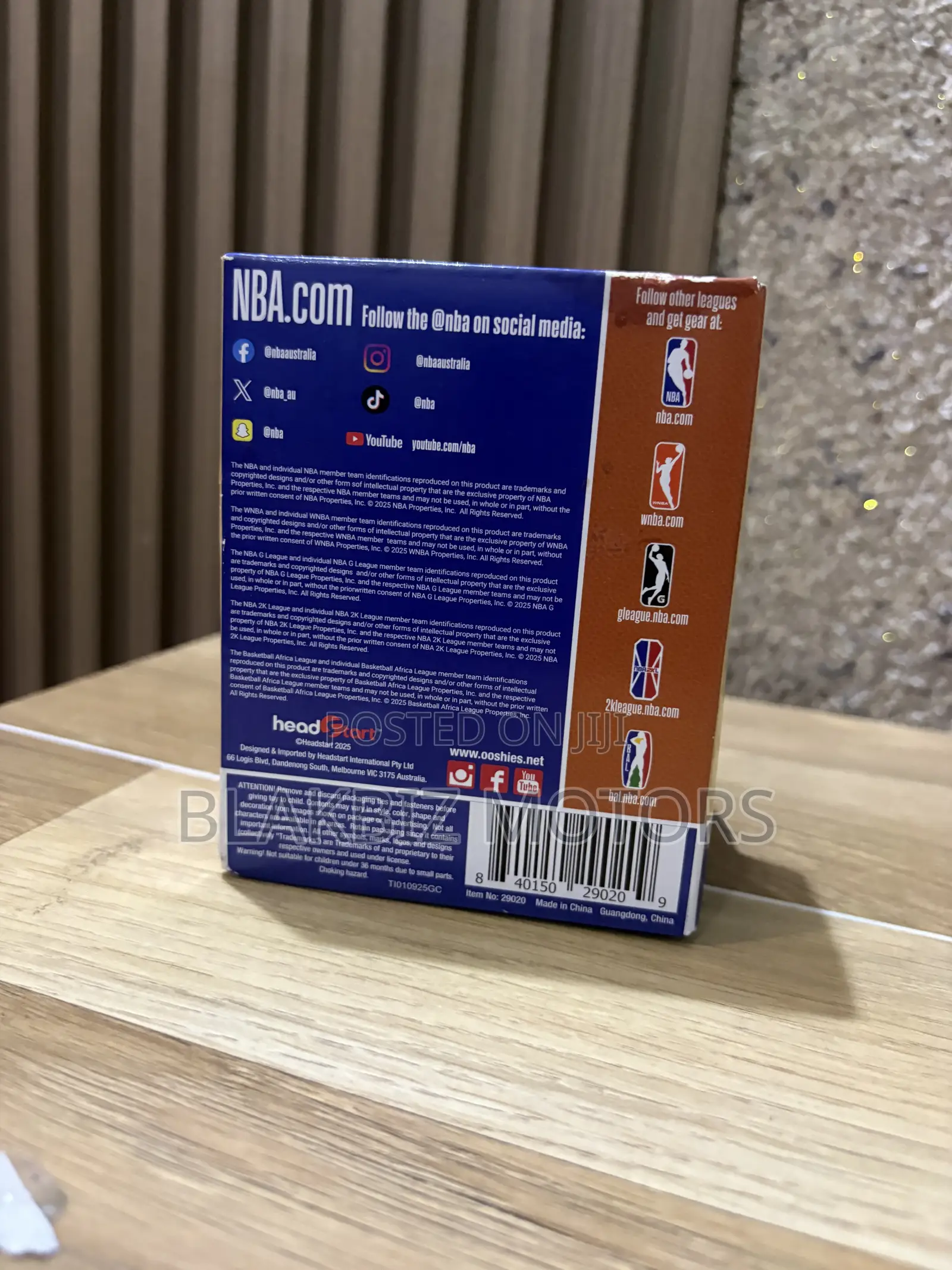 NBA Ooshies Benny the Bull Golden Vinyl Figure