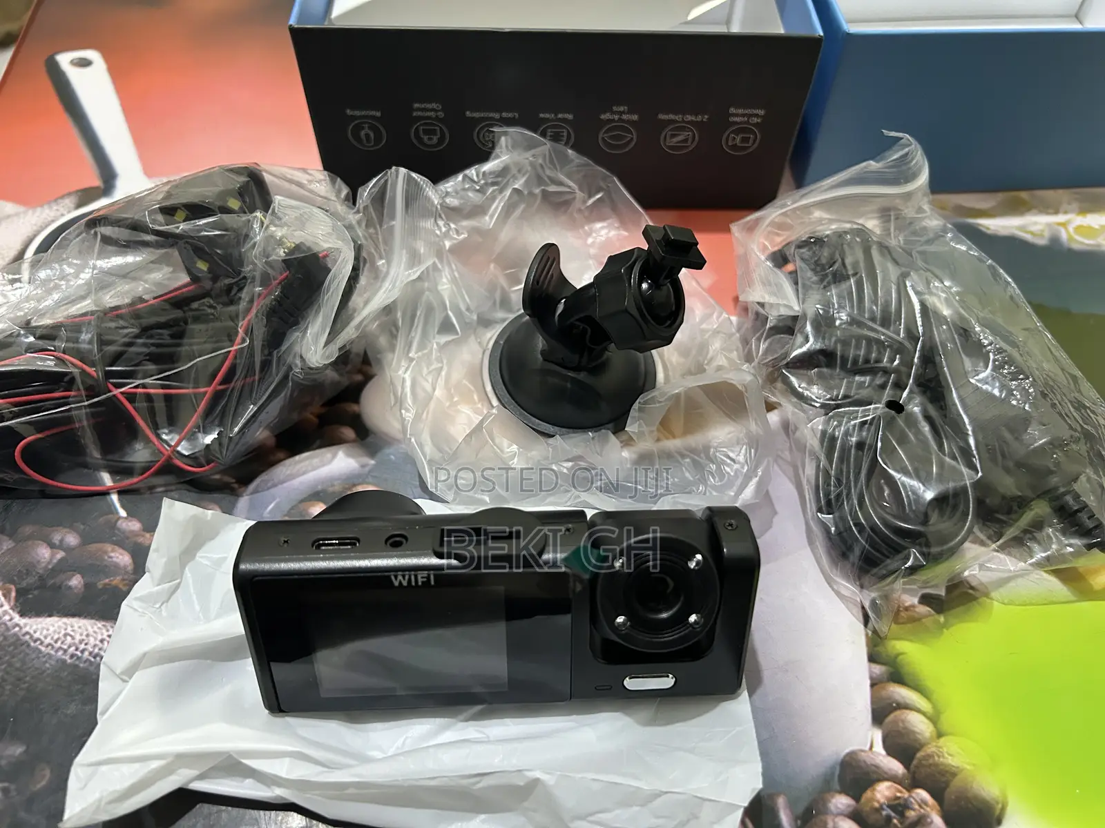 Never Miss a Moment on the Road 3Lens 1080P Dash Cam With Night Vision