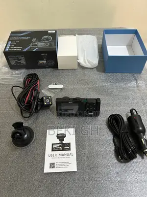 Never Miss a Moment on the Road 3Lens 1080P Dash Cam With Night Vision