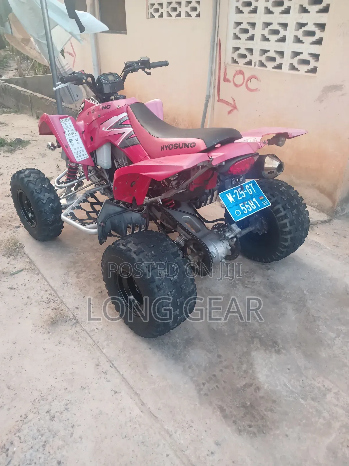 Hyosung Rally 2019 Red