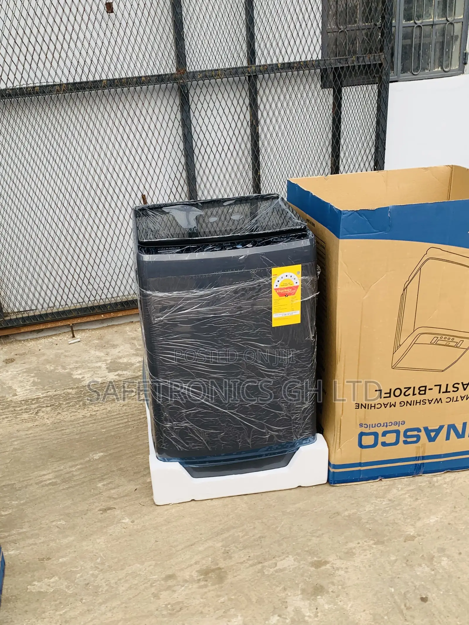 Exclusive Nasco 12kg Fully-Automatic Top Loader (NASTL-B120FL) Washer