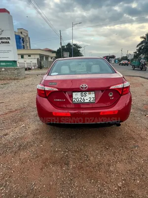 Toyota Corolla 2014 Red