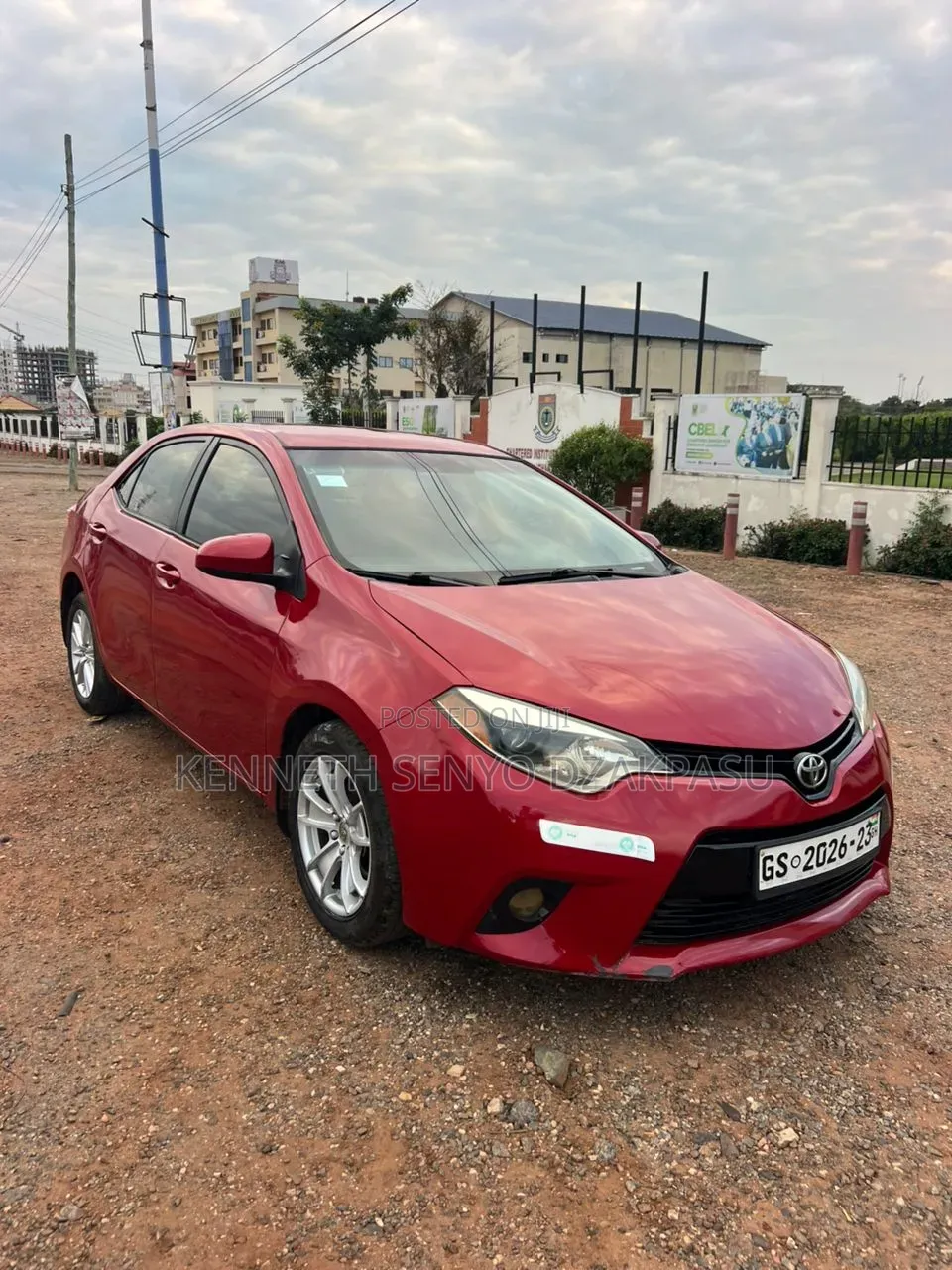 Toyota Corolla 2014 Red