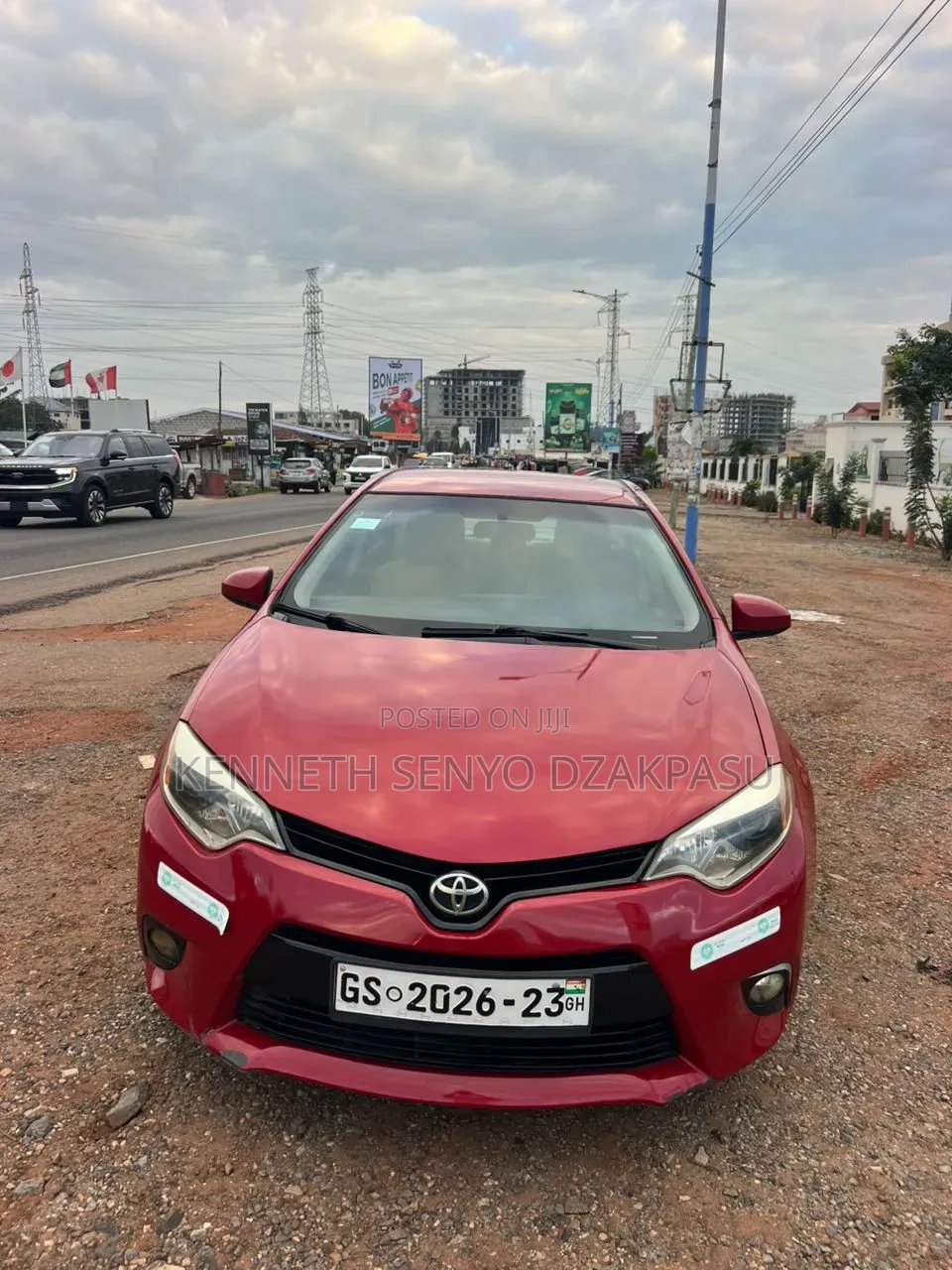 Toyota Corolla 2014 Red