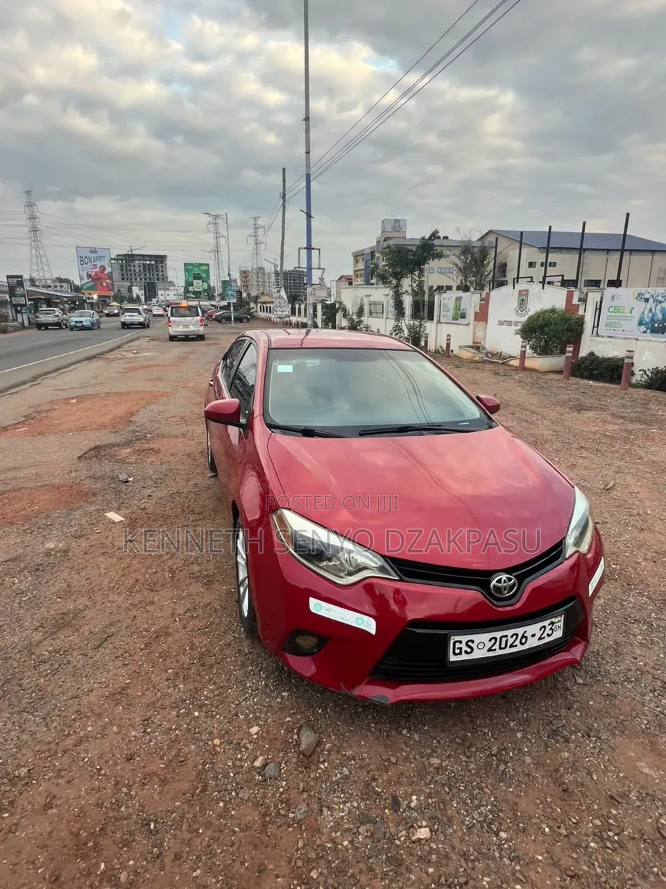 Toyota Corolla 2014 Red