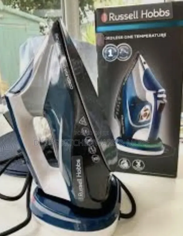 2in1 Russell Hobbs Cordless and Corded Iron UK 🇬🇧