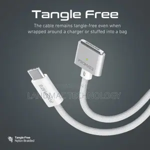 Promate 140W USB-C to MagSafe 3 Charging Cable for MacBook