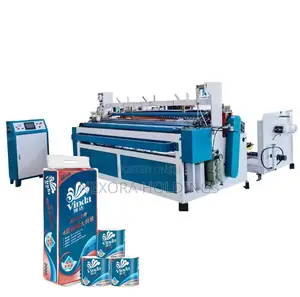 Automatic Toilet Tissue Paper Roll Production