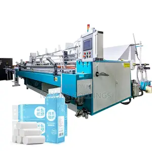 Automatic Toilet Tissue Paper Roll Production