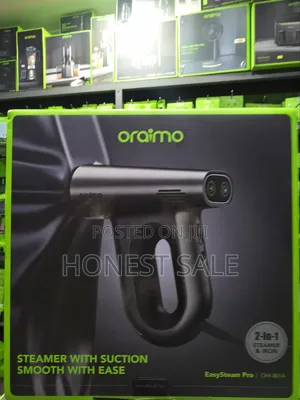 Oraimo EasySteam Pro Self-Attaching Portable Handheld Garment Steamer
