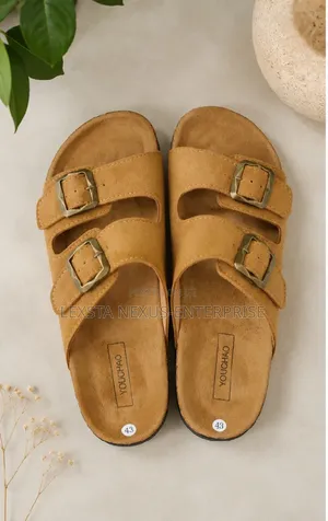 Brown Birkenstock Style Sandals/Slippers