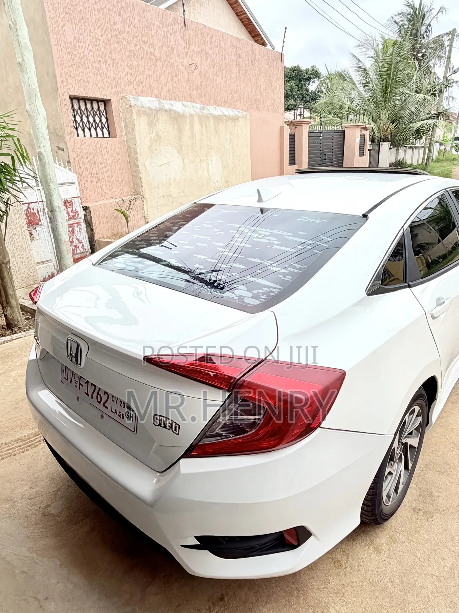 Honda Civic EX Sedan 2018 White