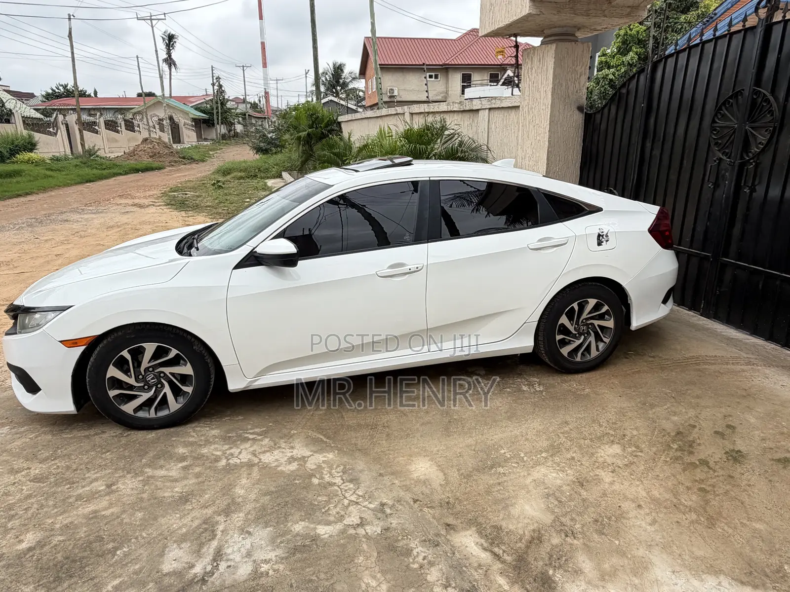 Honda Civic EX Sedan 2018 White
