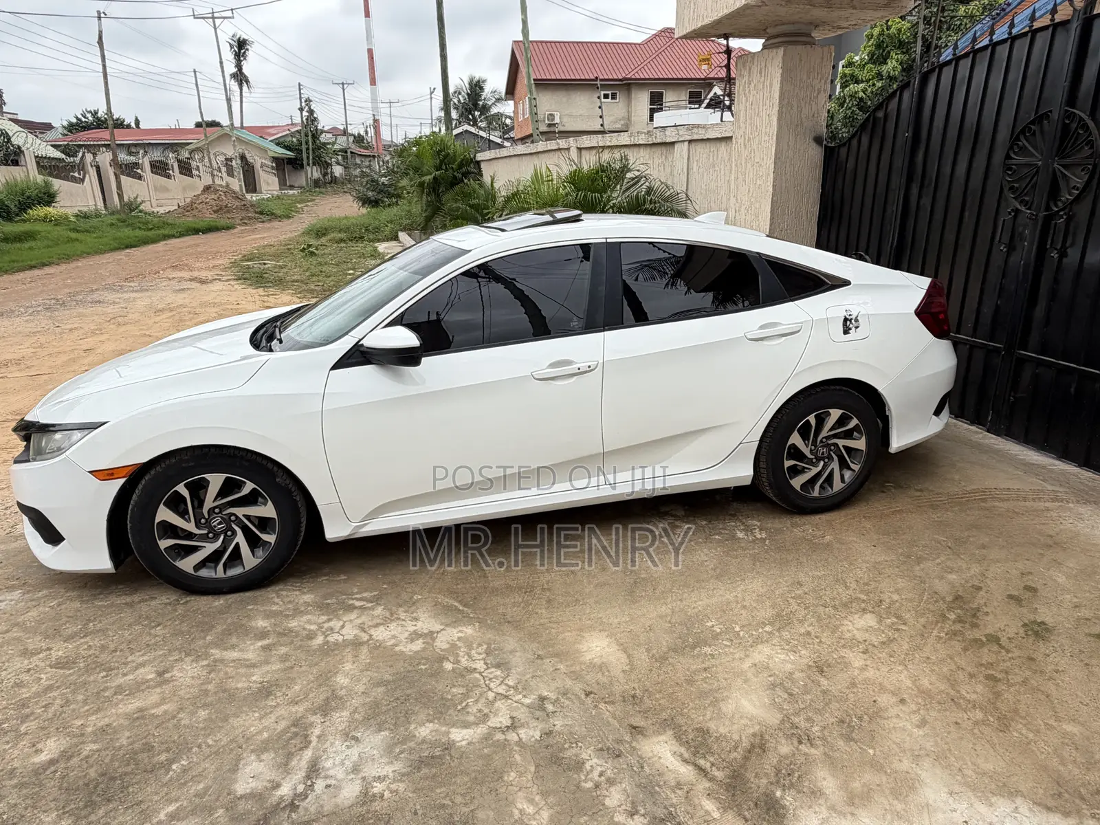 Honda Civic EX Sedan 2018 White
