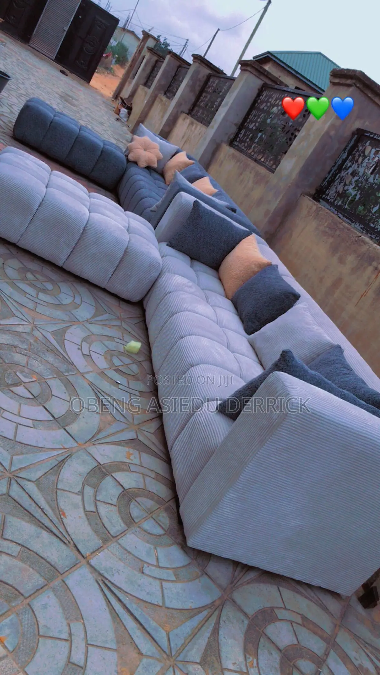 Brand New 5-Seater Sofa Set