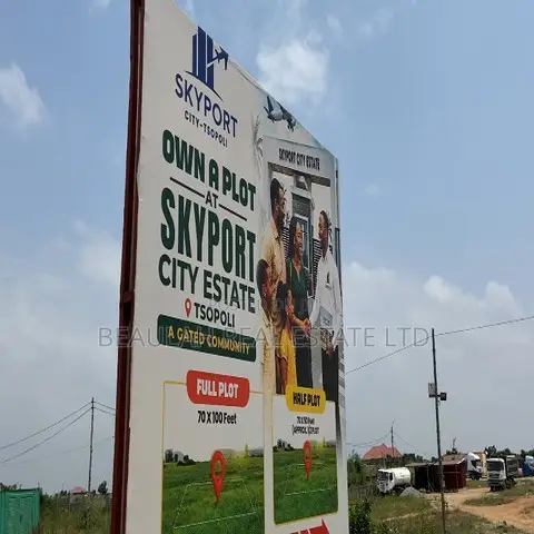 Titled Multipurpose Land for Sale at Tsopoli-Skyport City, Gated Comm.