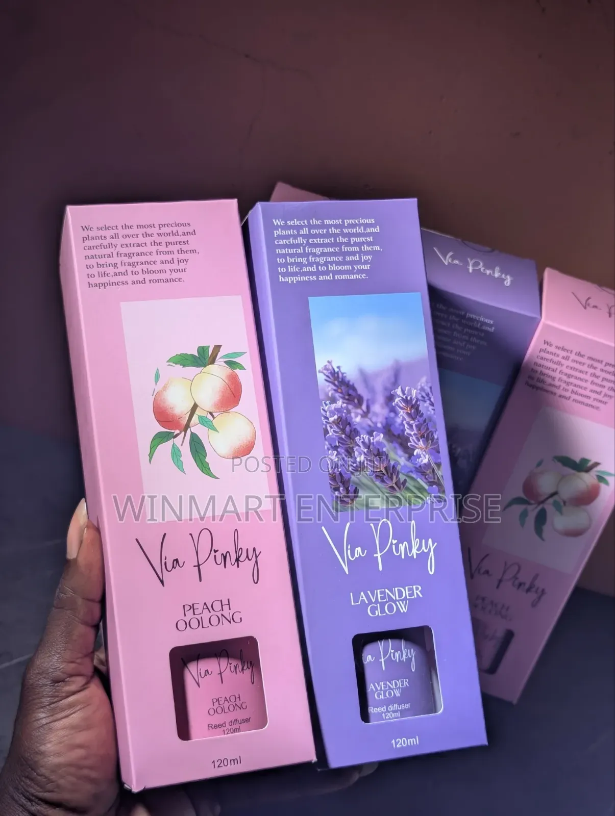 Via Pinky Diffusers