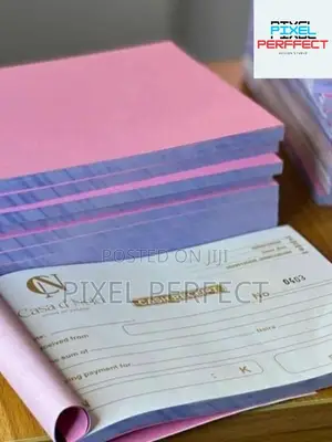 Receipt Book Printing