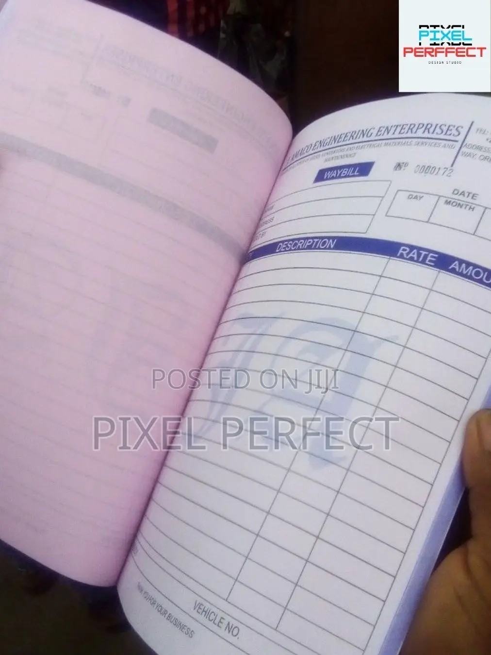 Receipt Book Printing