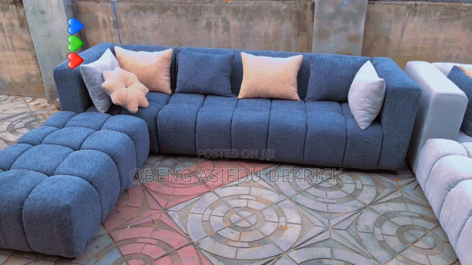 Brand New 5-Seater Sofa Set