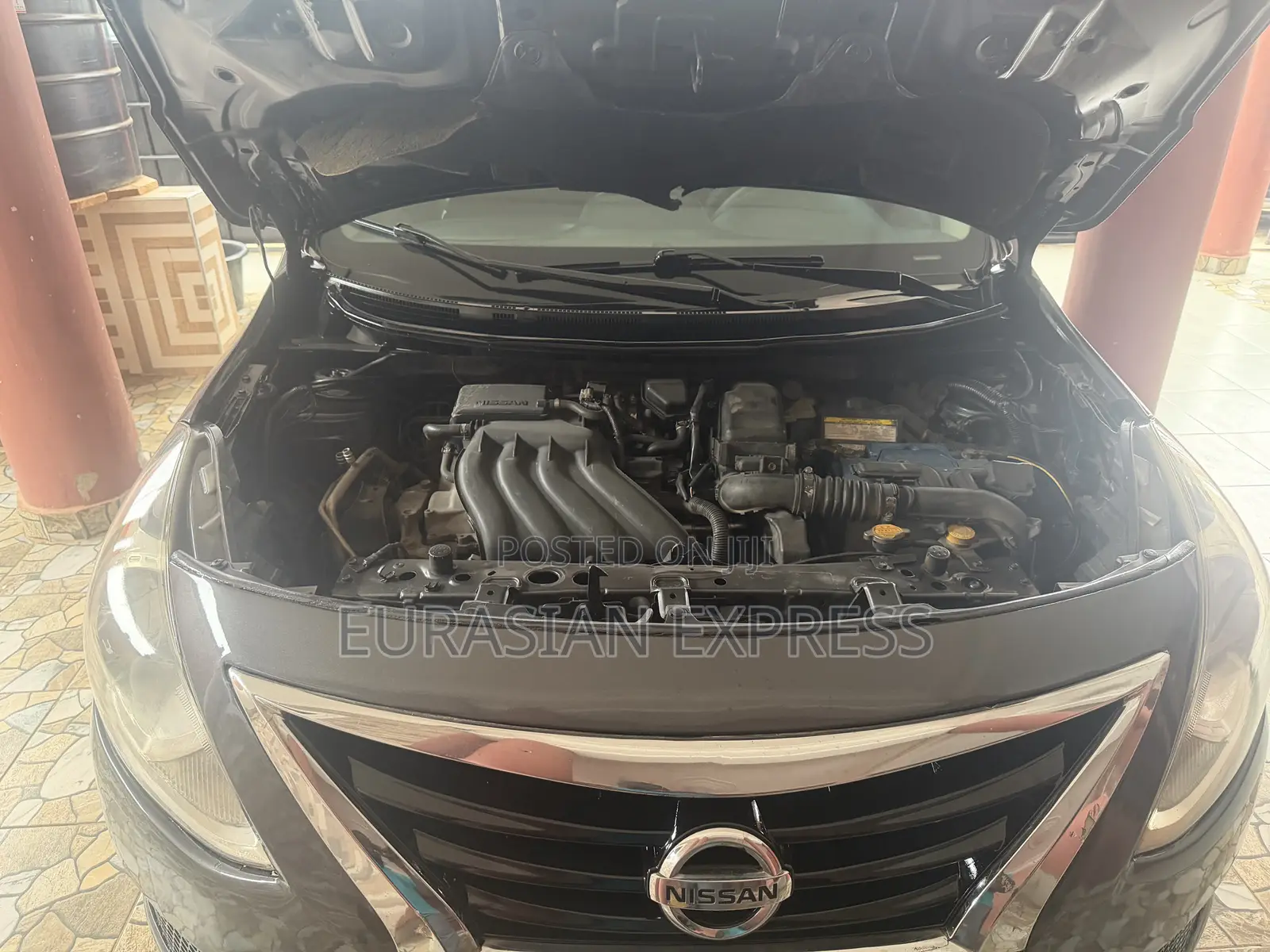 New Nissan Versa 1.6 S 4dr Sedan (1.6L 4cyl 5M) 2015 Gray