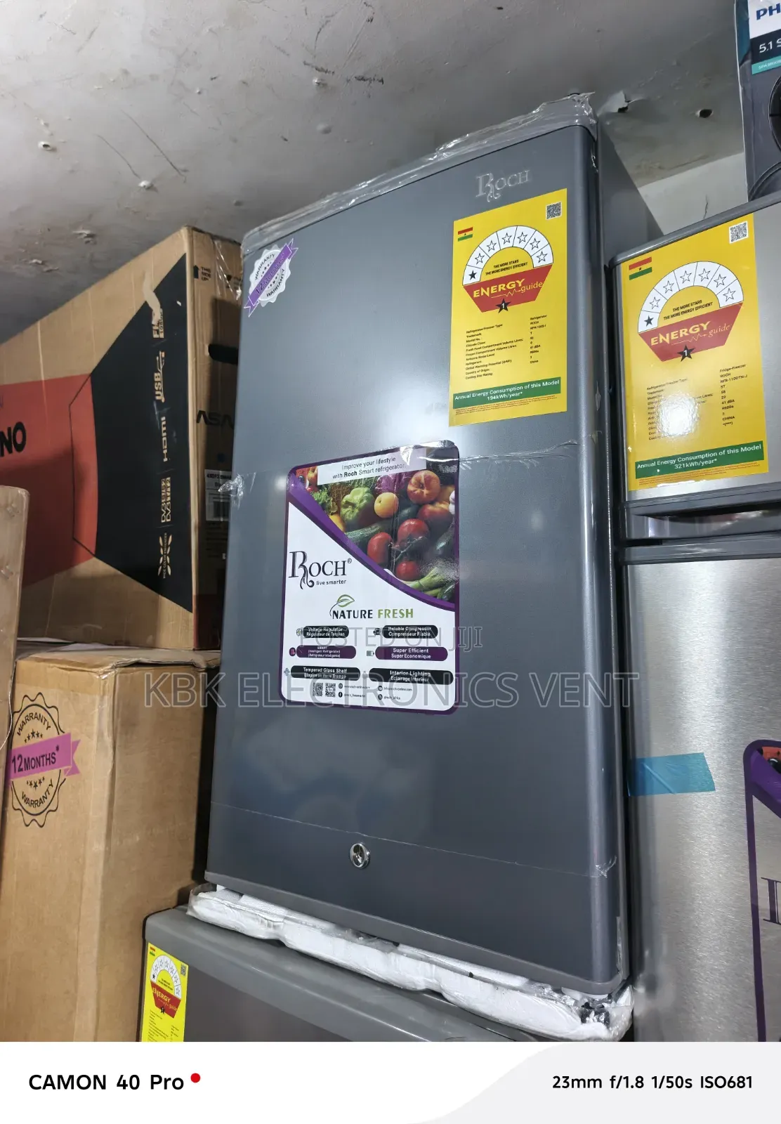 Roch 90Liter Single Door Refrigerator