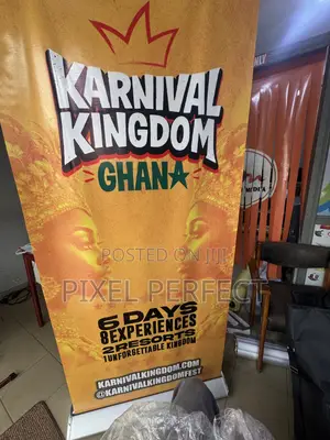 Pull Up Banner With Printing