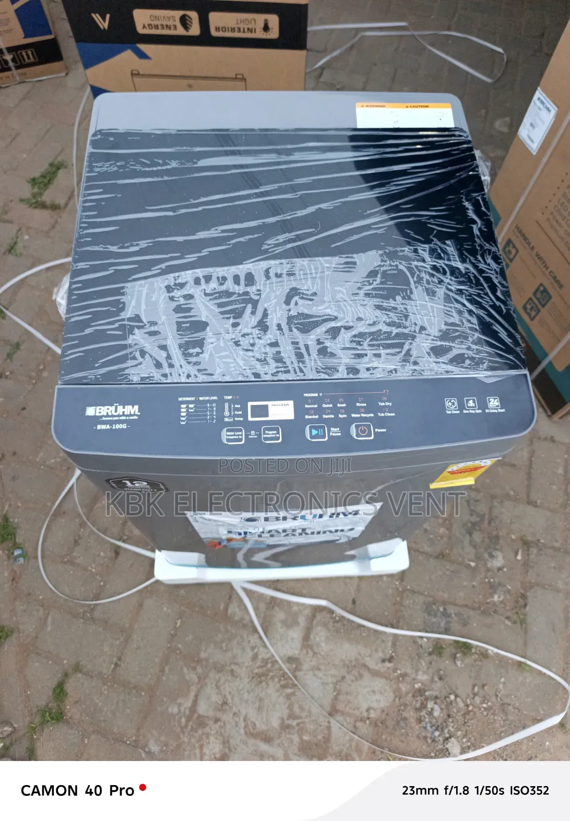 Bruhm 10KG Top Load Full Automatic Washing Machine