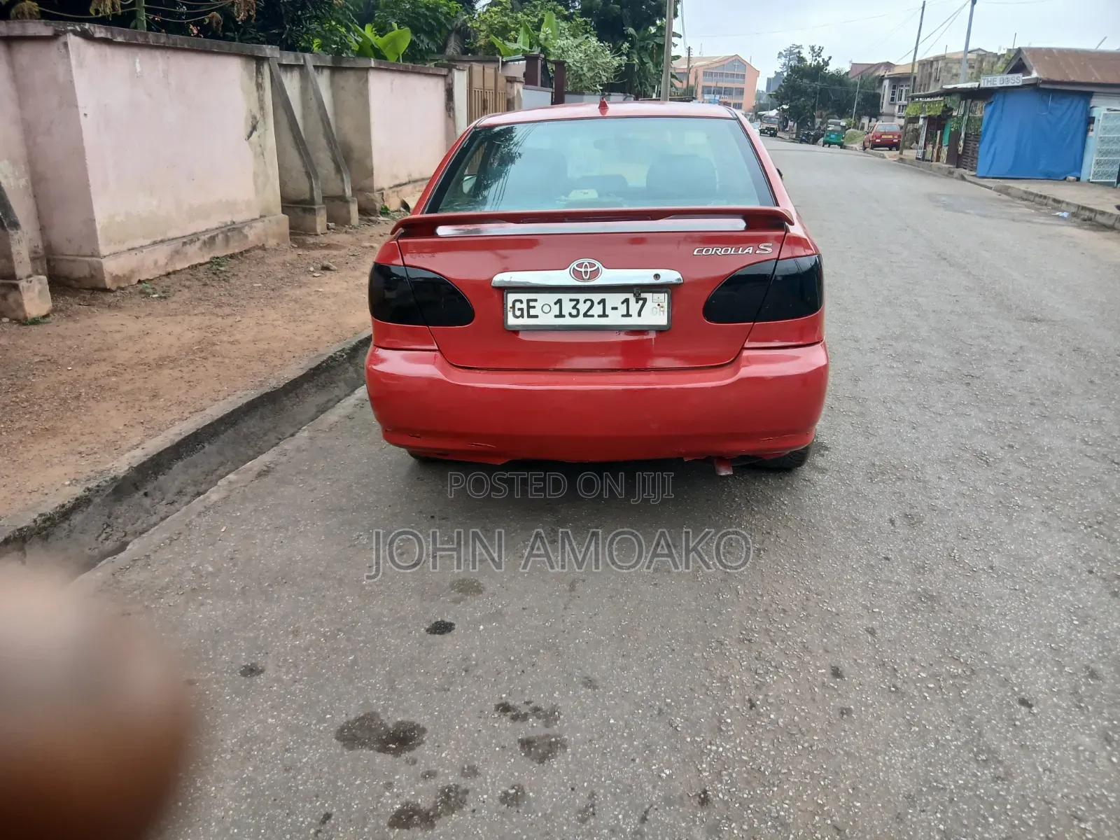 Toyota Corolla 1.8 VVTL-i TS 2007 Red